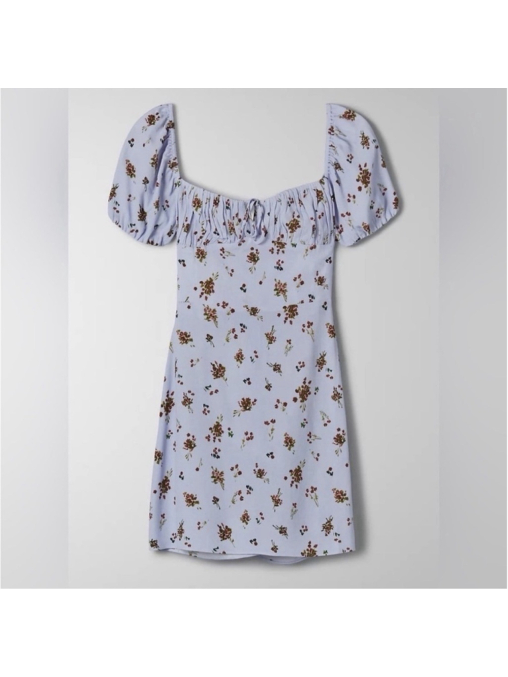 Aritzia (Sunday Best) Rachel Floral Puff Sleeve Dress L Sweetheart Spring party